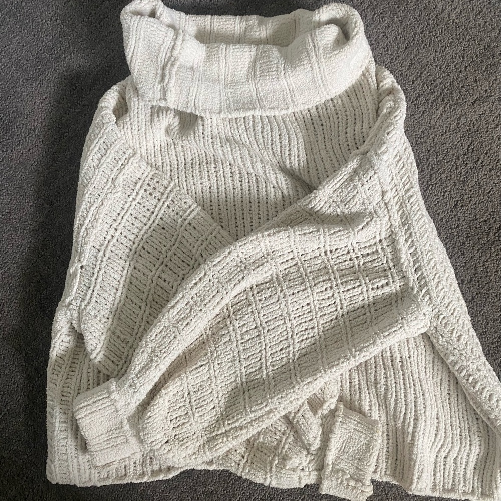 White Free People Sweater, Size Small